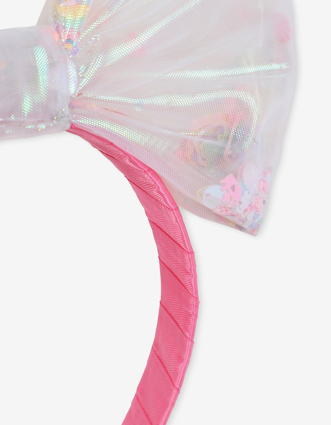 Billieblush Girls Confetti Bow Headband in Pink