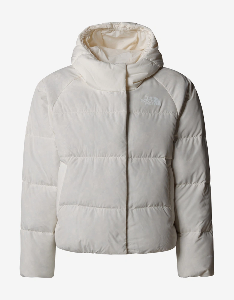 Girls North Down Hooded Jacket in White
