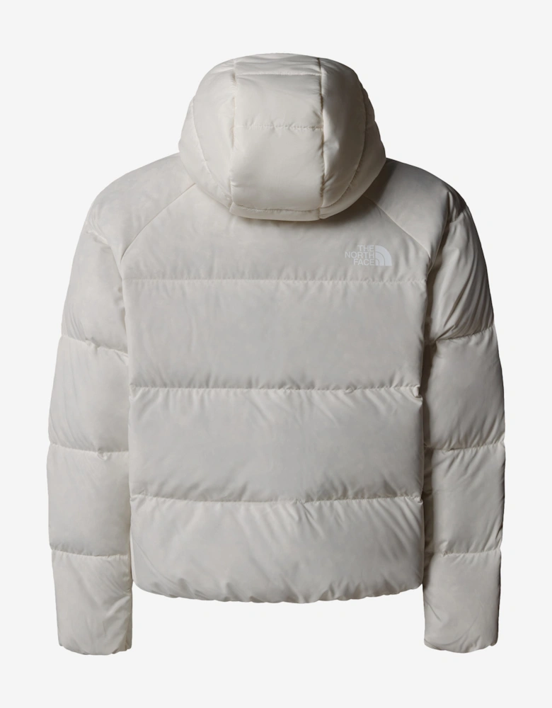 Girls North Down Hooded Jacket in White