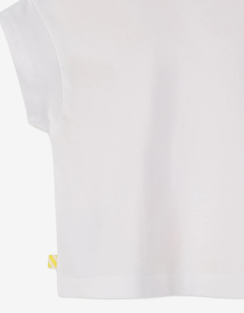 Billieblush Girls Heart T-Shirt in White