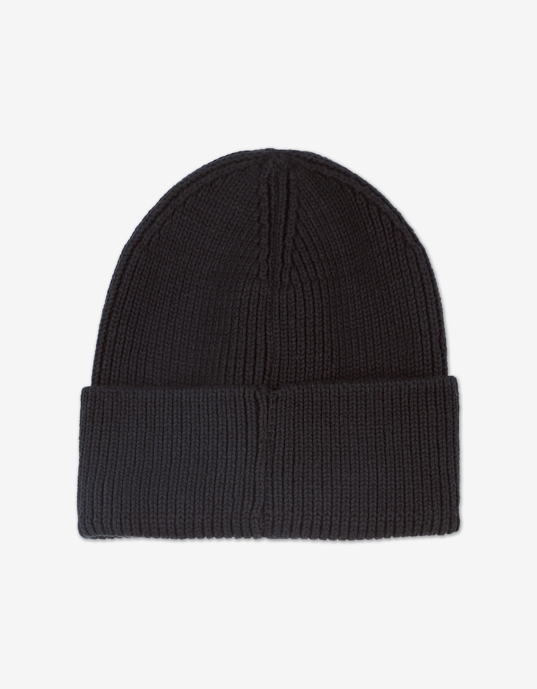 Hugo Kids Knitted Logo Beanie Hat in Black