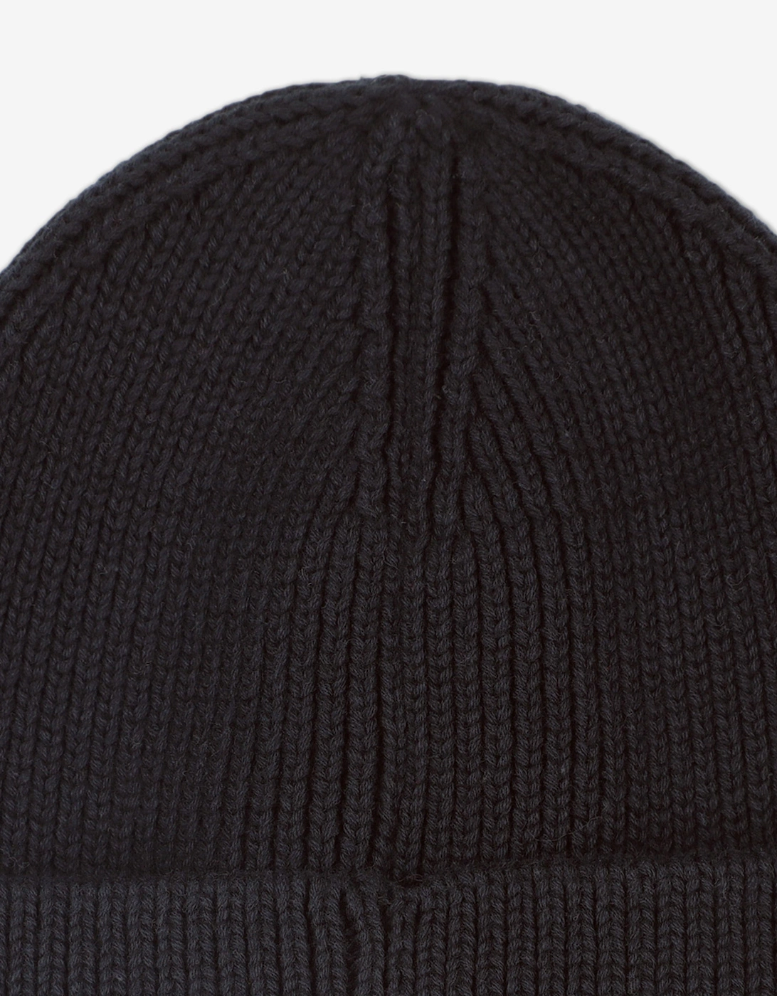 Hugo Kids Knitted Logo Beanie Hat in Black