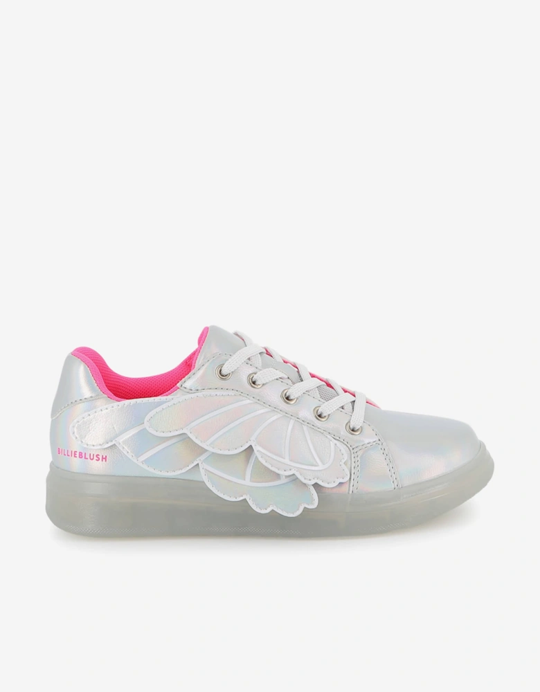 Billieblush Girls Butterfly Wings Trainers in White
