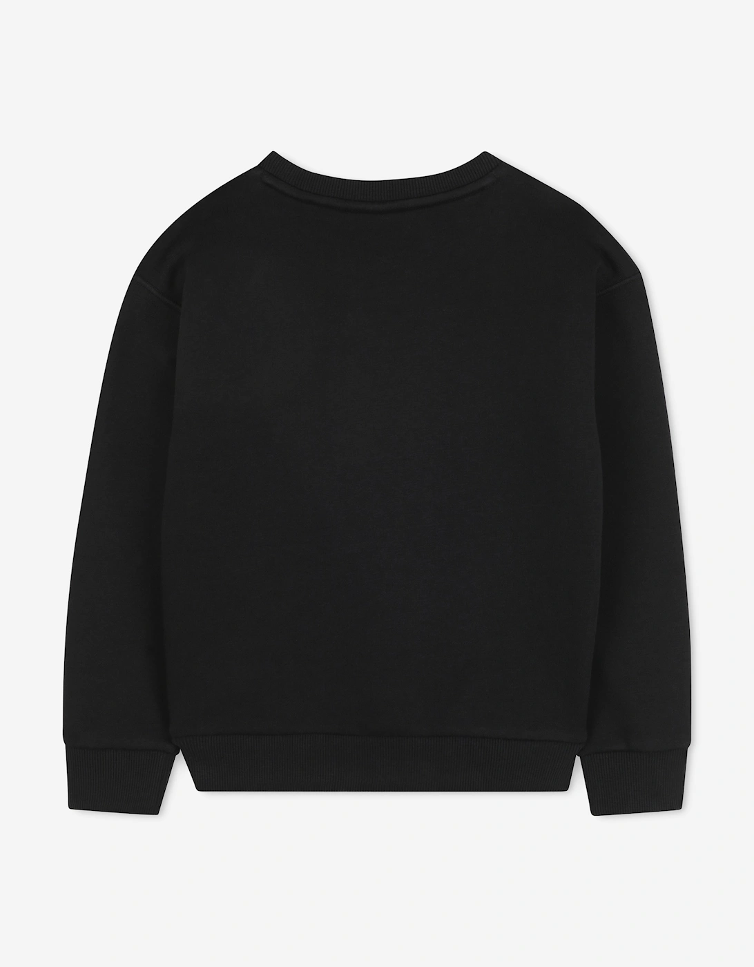 Hugo Boys Quilted Effect Sweatshirt in Black