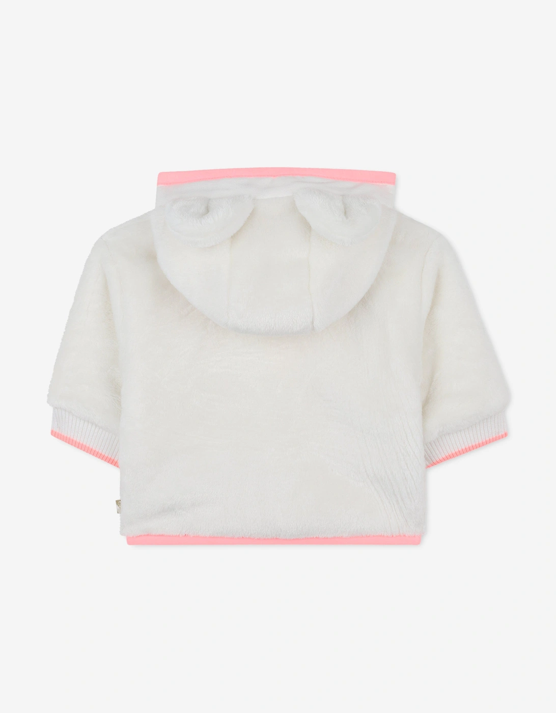 Billieblush Baby Girls Faux Shearling Jacket in Ivory