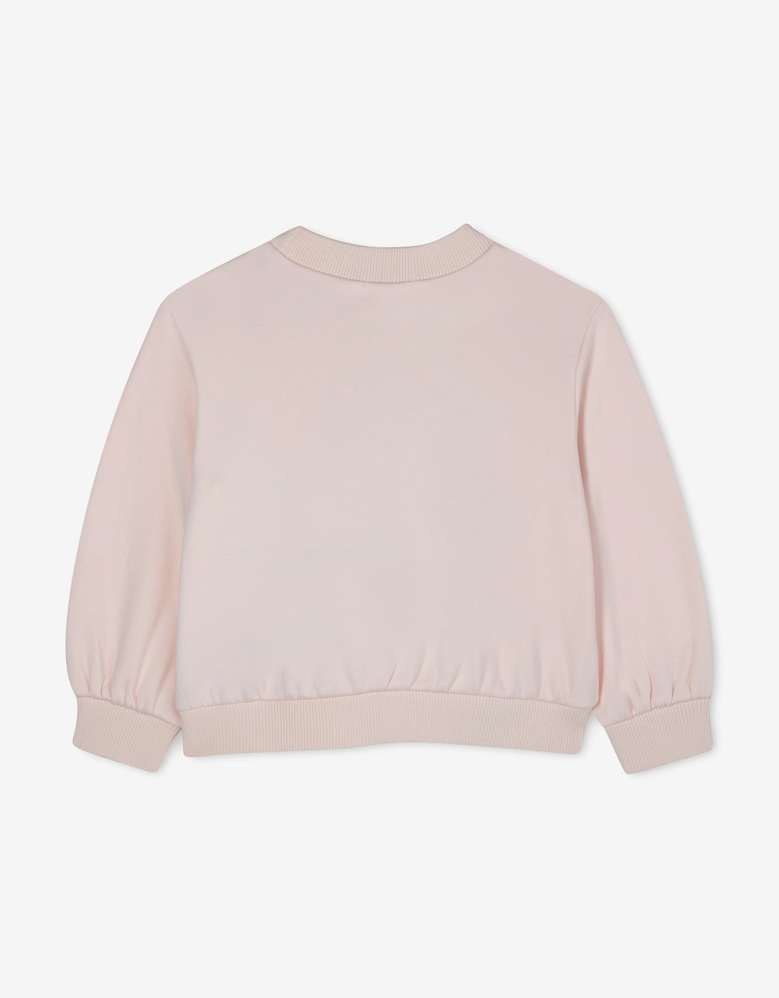 Billieblush Girls Sequin Cowboy Hat Sweatshirt in Pink