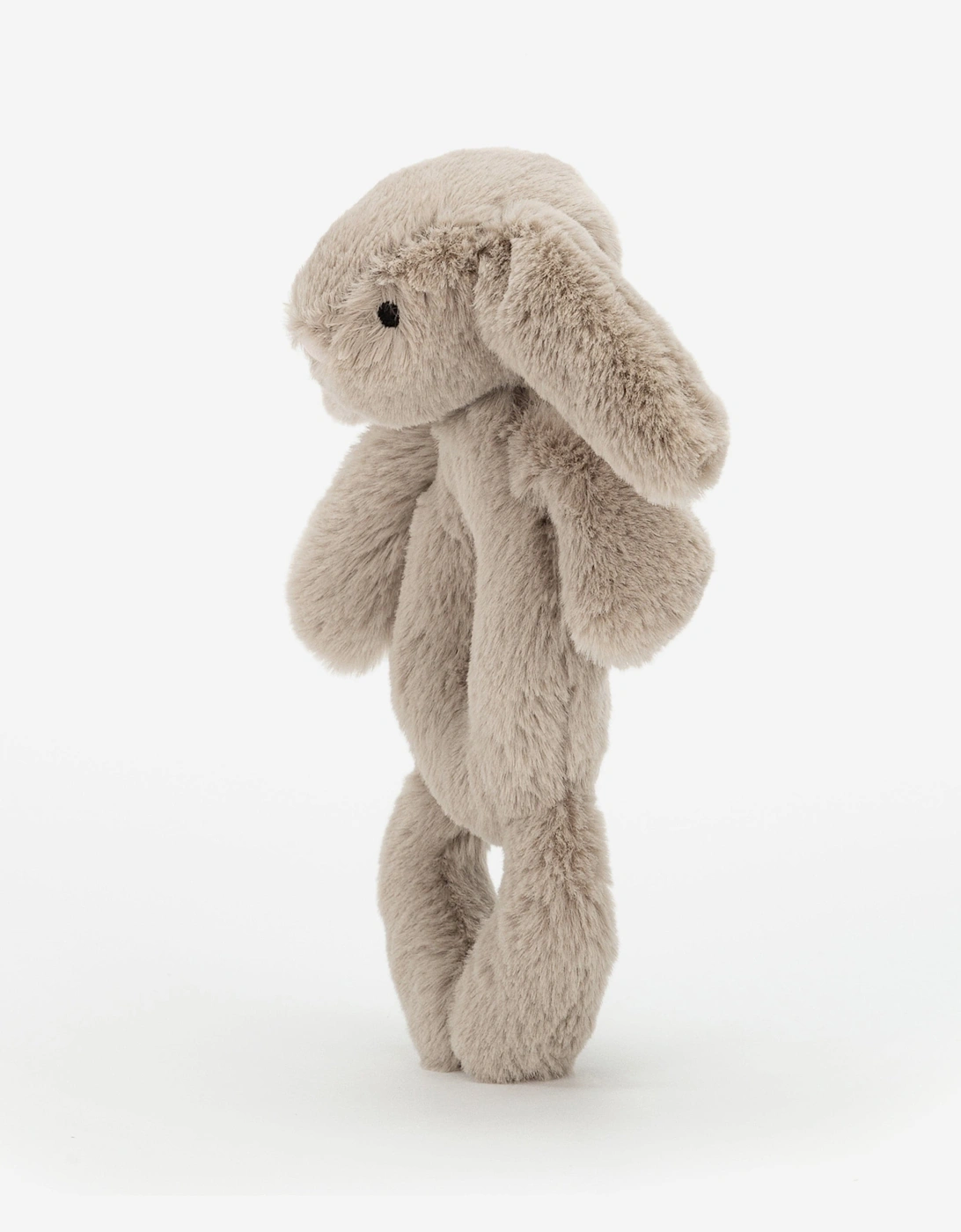 Bashful Beige Bunny Ring Rattle in Beige (18 CM)