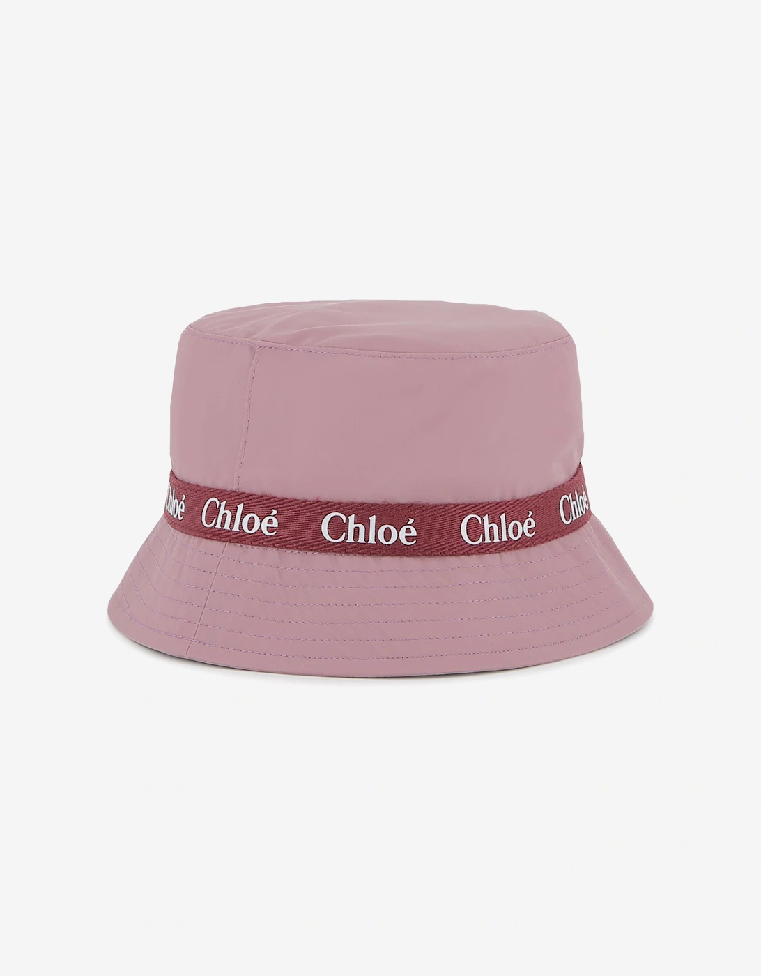 Girls Logo Bucket Hat in Purple, 4 of 3