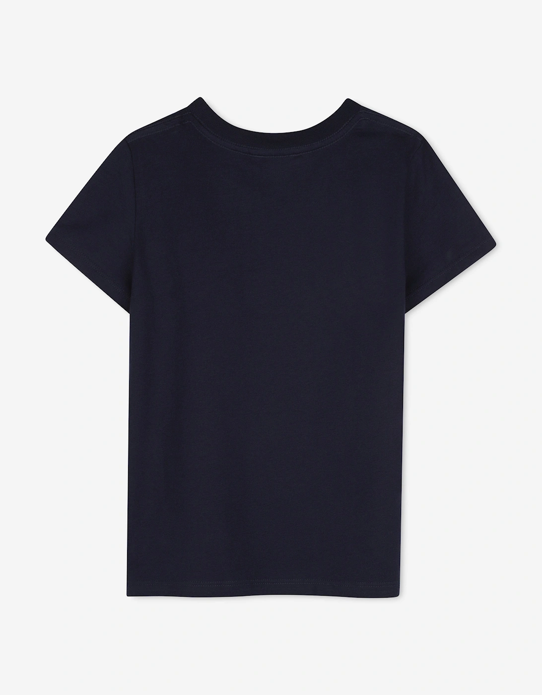 Girls Logo T-Shirt in Navy