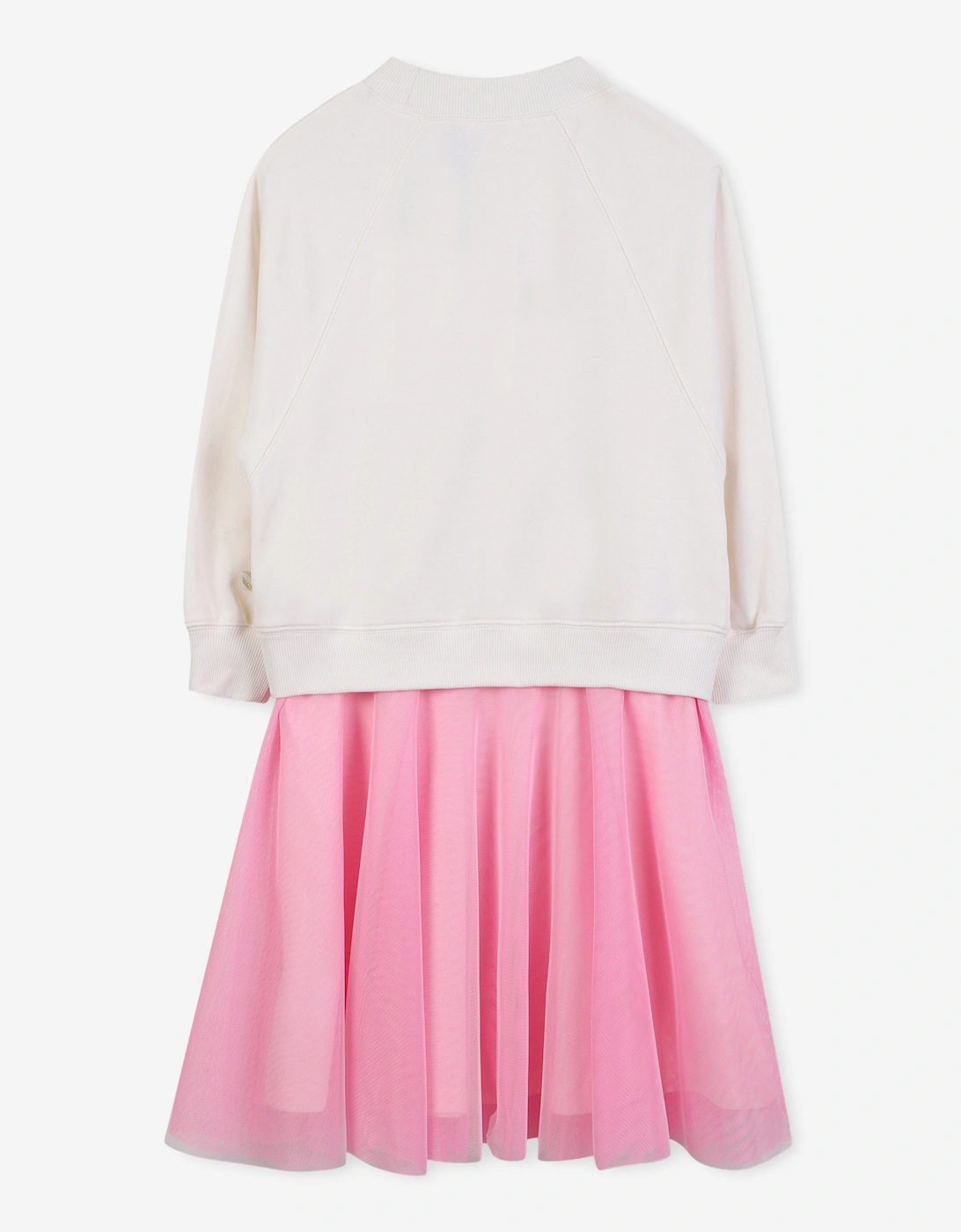 Billieblush Girls Feelin' Good Dress in Ivory