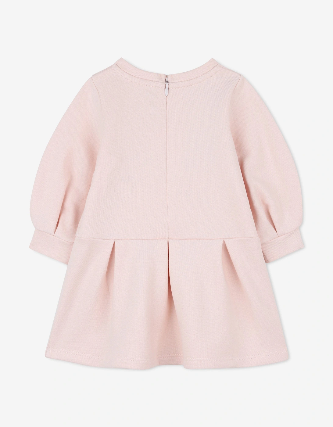 Baby Girls Logo Sweater Dress in Pink