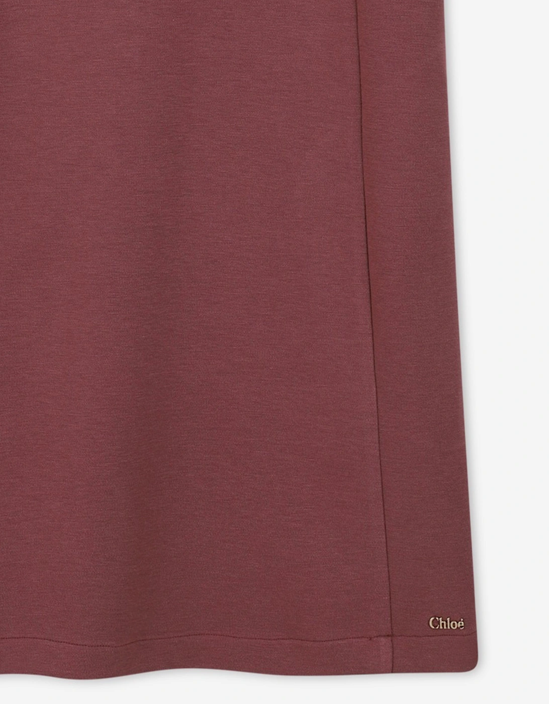 Girls Embroidered Flower Milano Dress in Pink