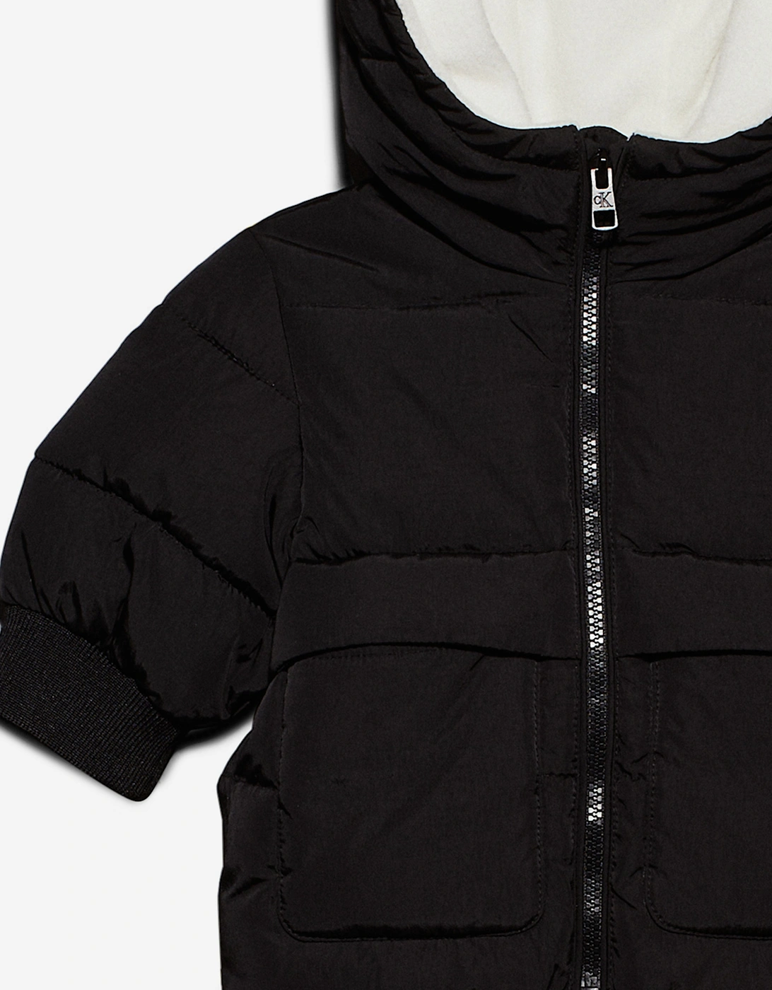 Baby Puffer Jacket in Black