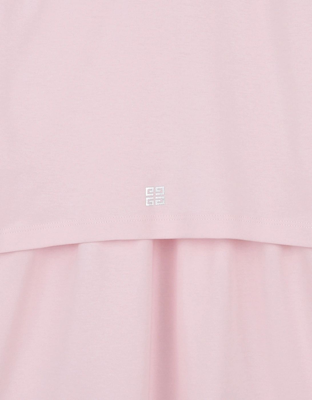 Girls Logo Print Skater Dress in Pink