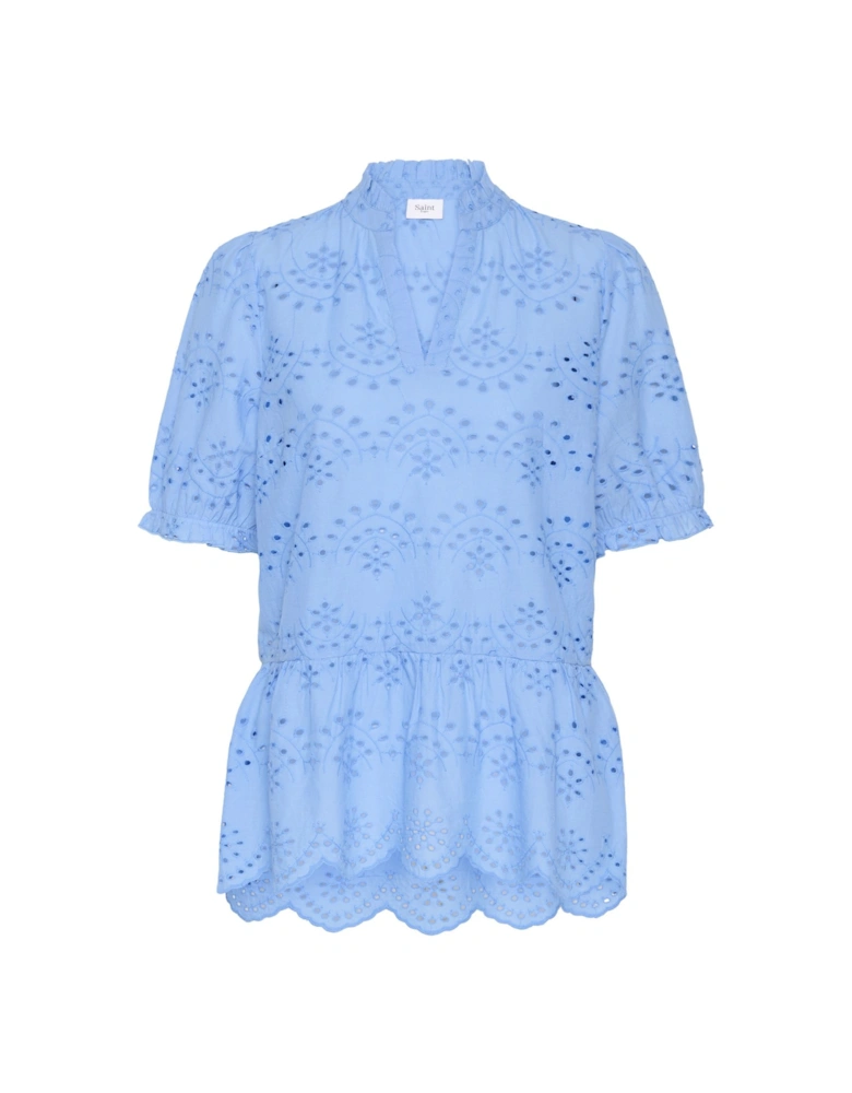 Geleksa V-Neck Blouse