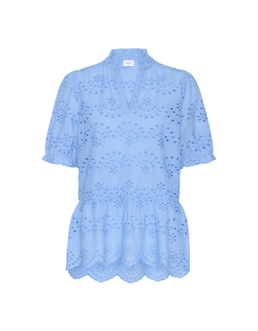 Geleksa V-Neck Blouse, 2 of 1