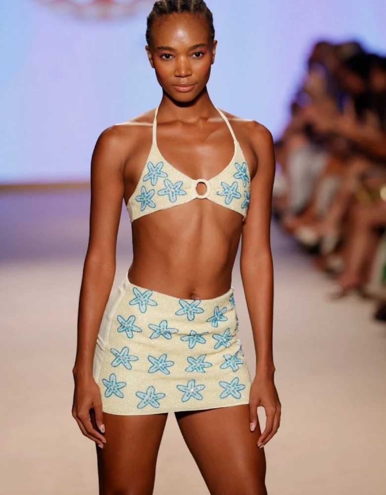 Mia’s Marina Mini Skirt Multicolour