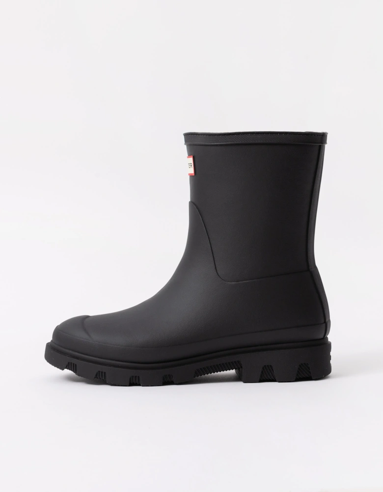 Unisex Downpour Short Insulated Boot - Black