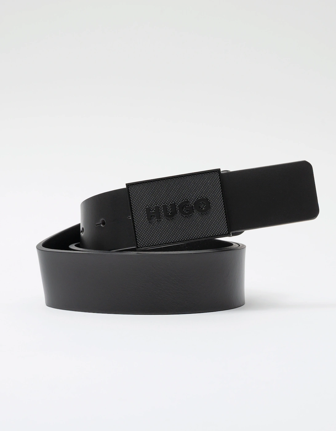 HUGO Gethon Mens Belt - Black 001, 5 of 4