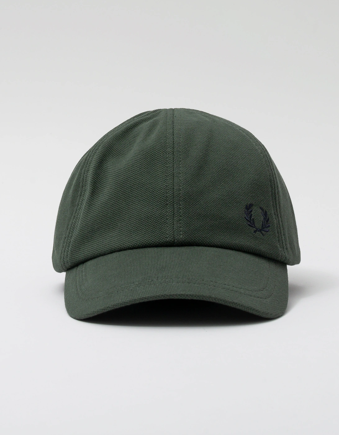 Classic Piqué Cap - Court Green/Navy Z86