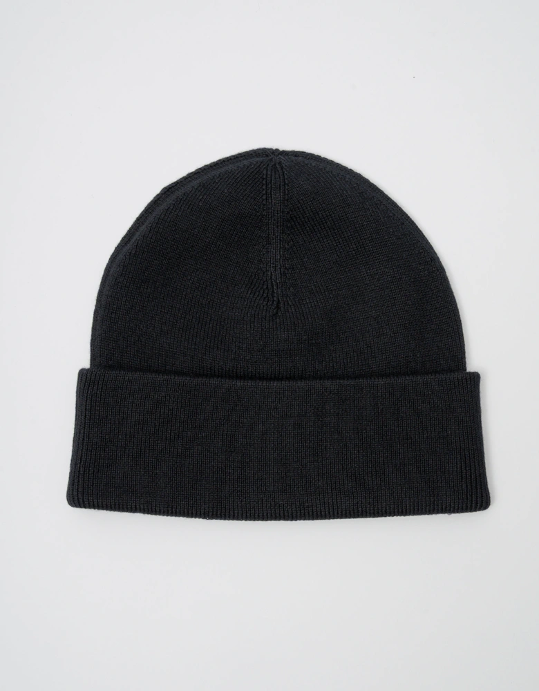Mens Classic Beanie - Black/Laurel Wreath Green W90