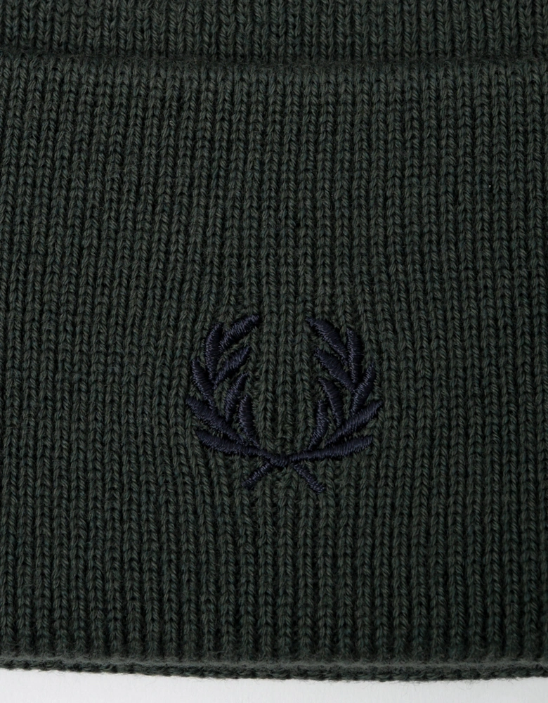 Mens Classic Beanie - Court Green/Navy Z86