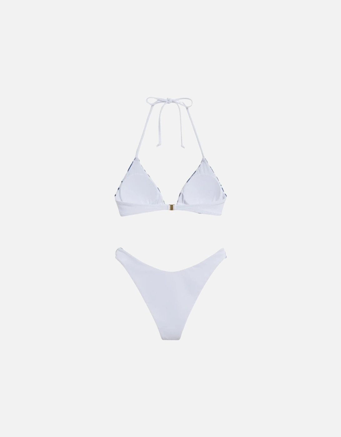 Sea Horse Bikini Bottom - White
