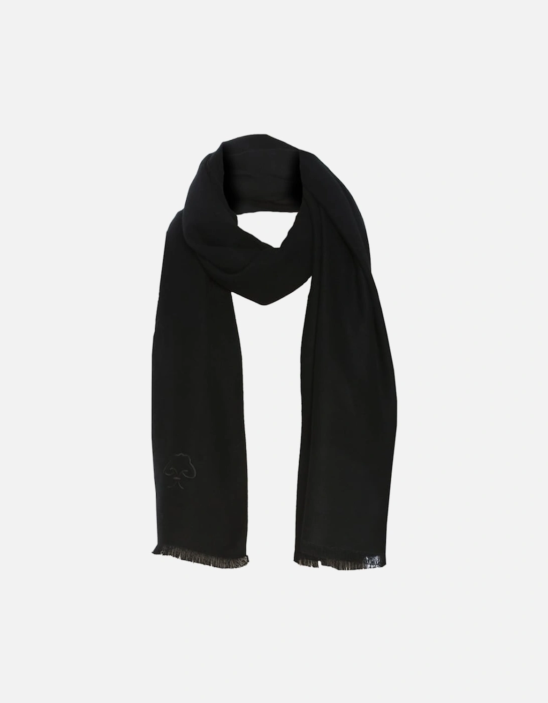 Black Cashmere Blend Wrap