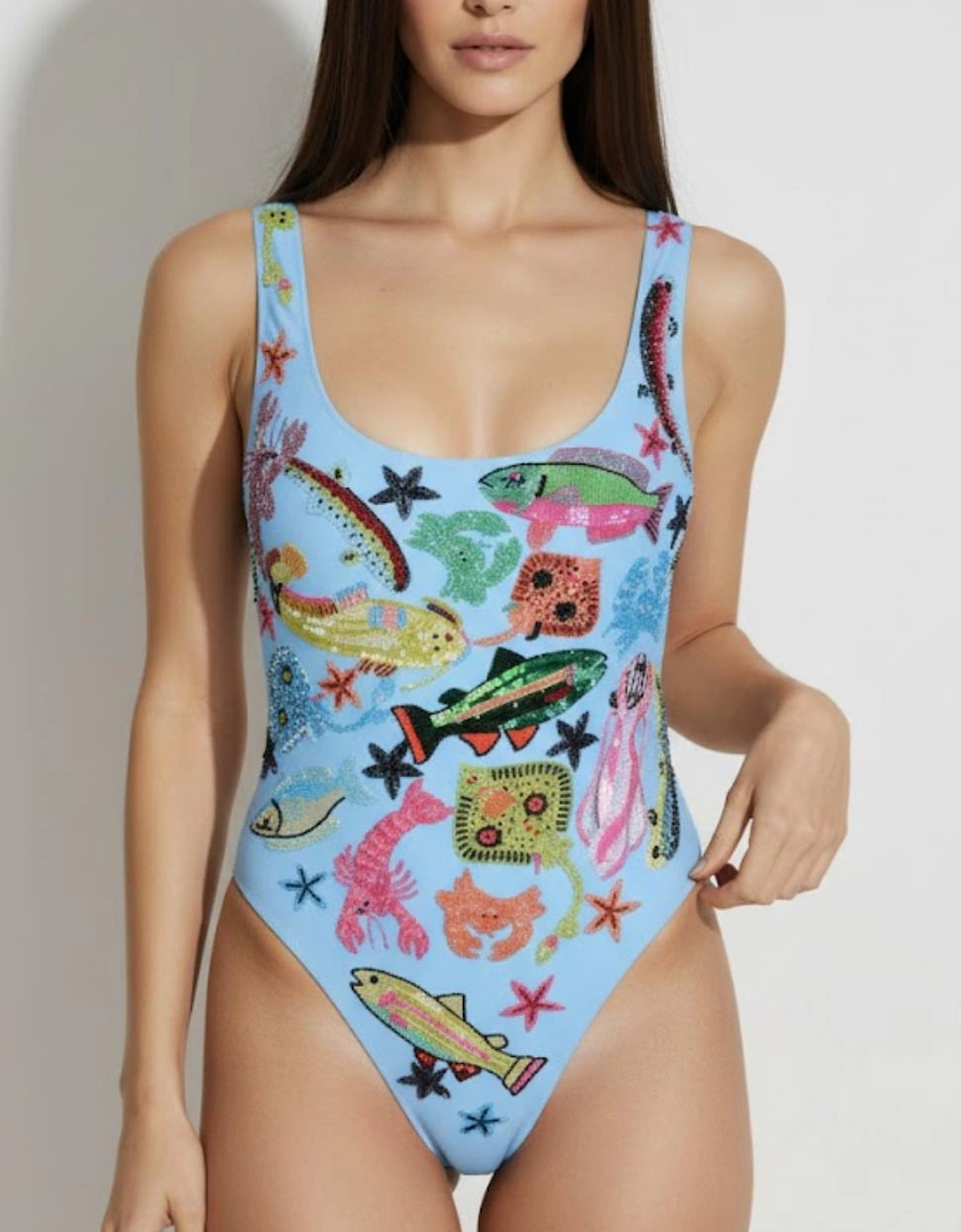 Arizona One Piece Swimsuit - Blue