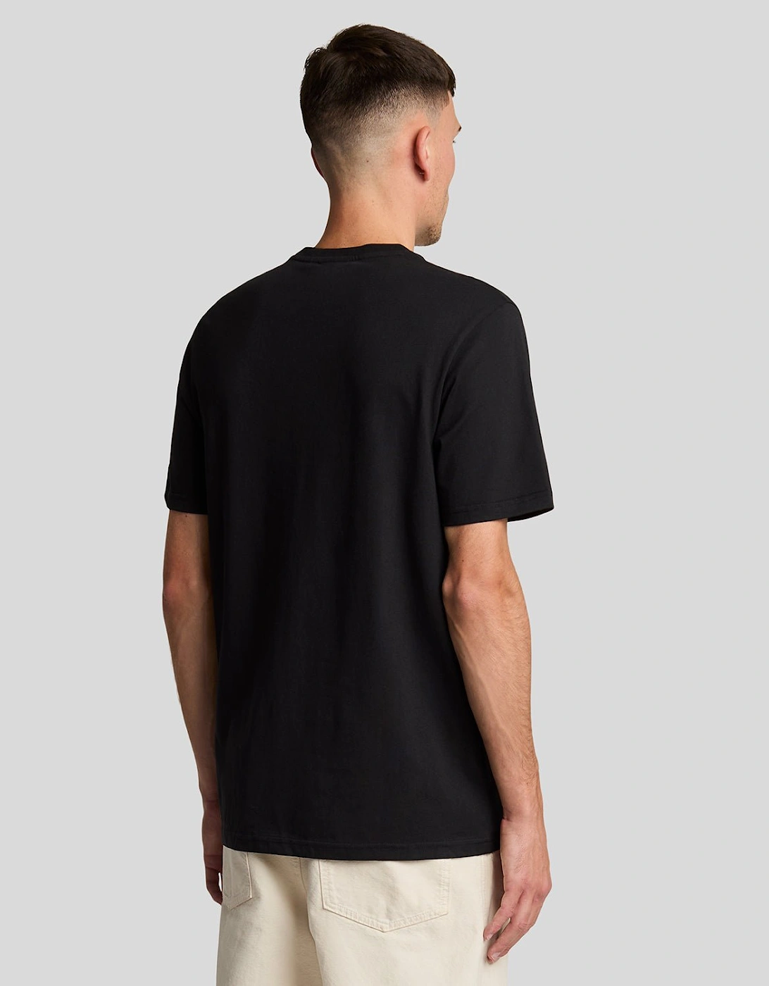 Clamp Labelled Plain T-shirt