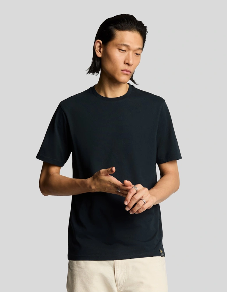 Clamp Labelled Plain T-shirt