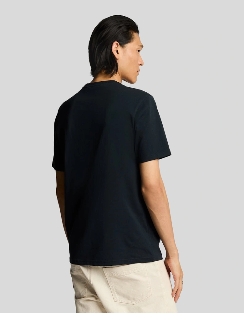 Clamp Labelled Plain T-shirt