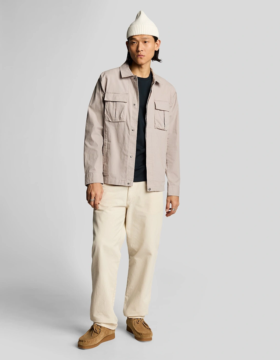 Clamp Labelled Plain T-shirt