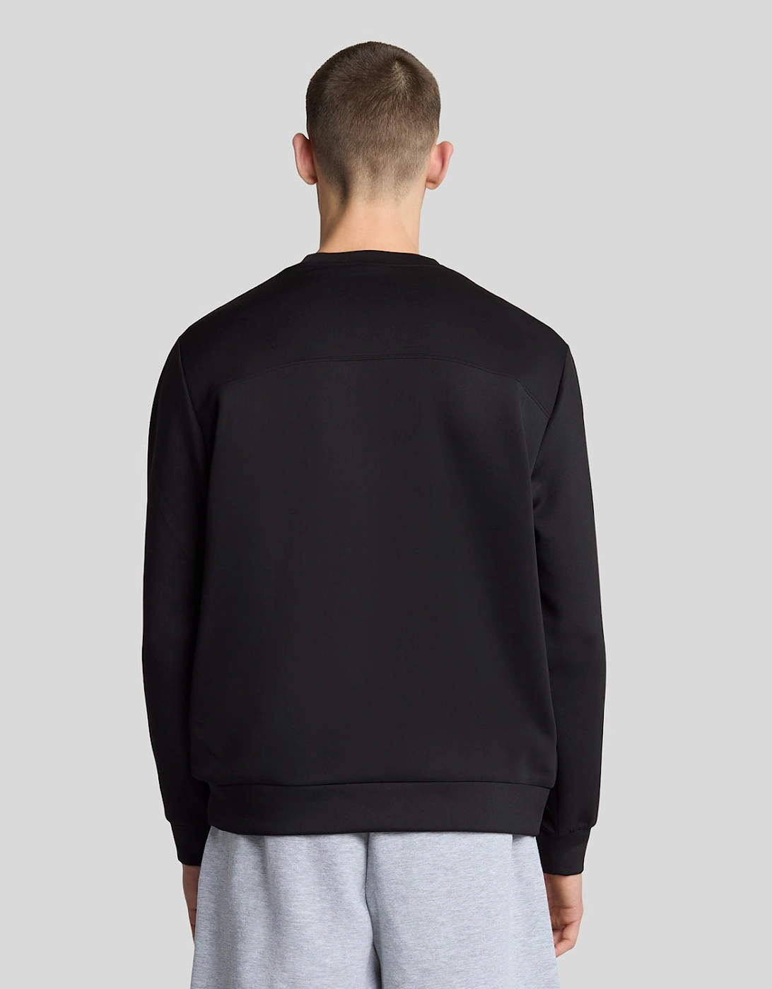 Panelled Neoprene Sweatshirt