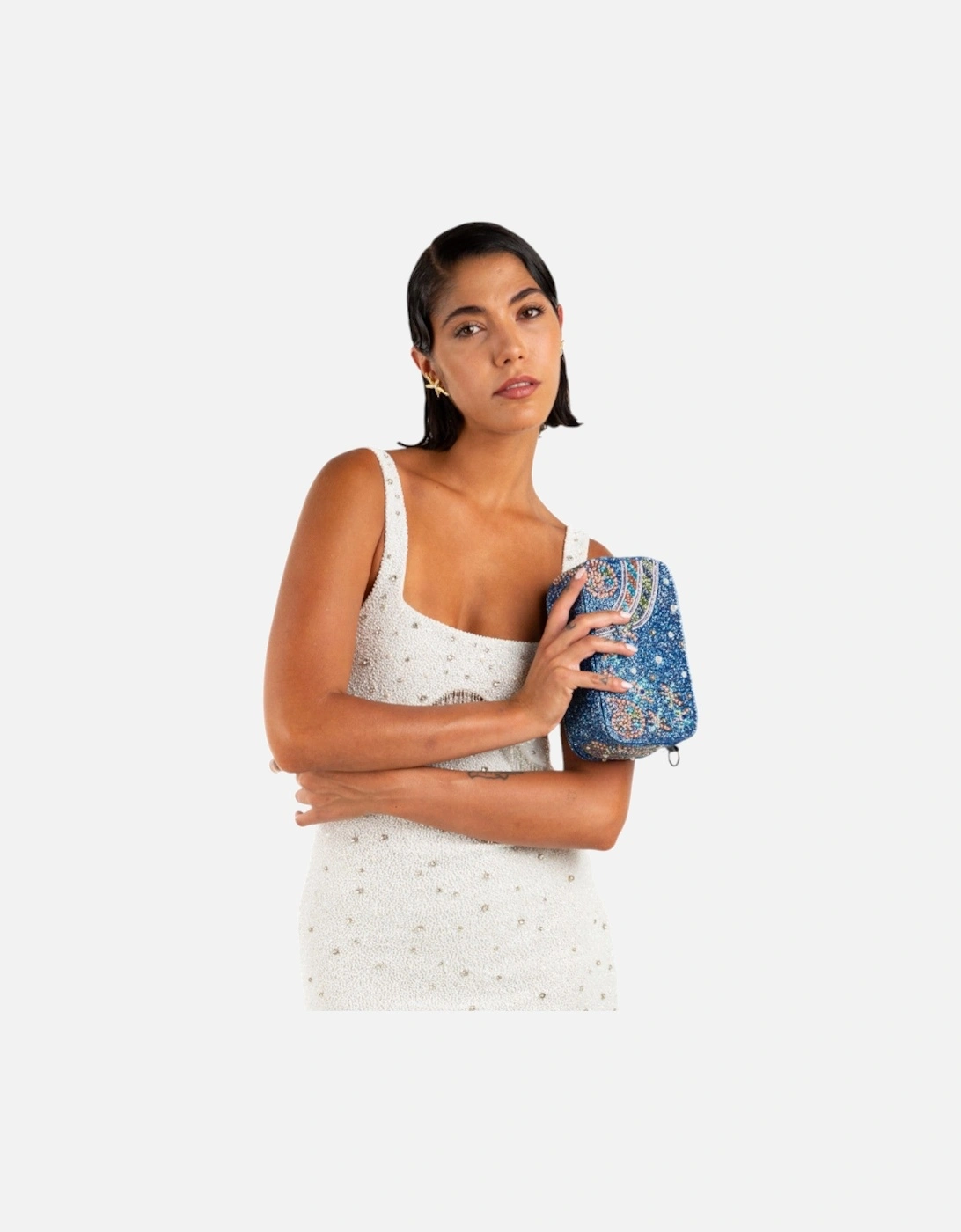 Sugarcoated Hand Embellished Pouch