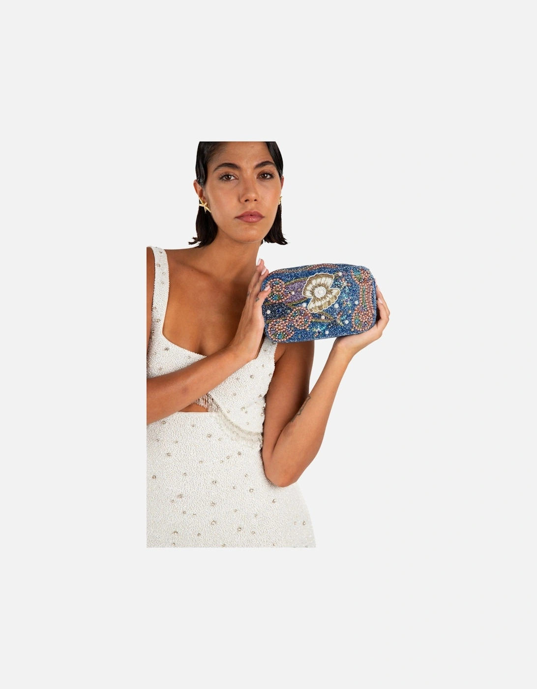 Sugarcoated Hand Embellished Pouch