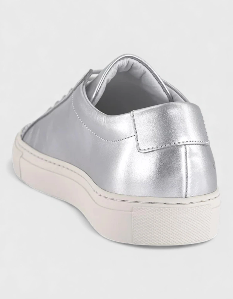 Achilles Shiny Trainers Silver