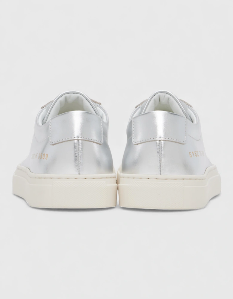 Achilles Shiny Trainers Silver
