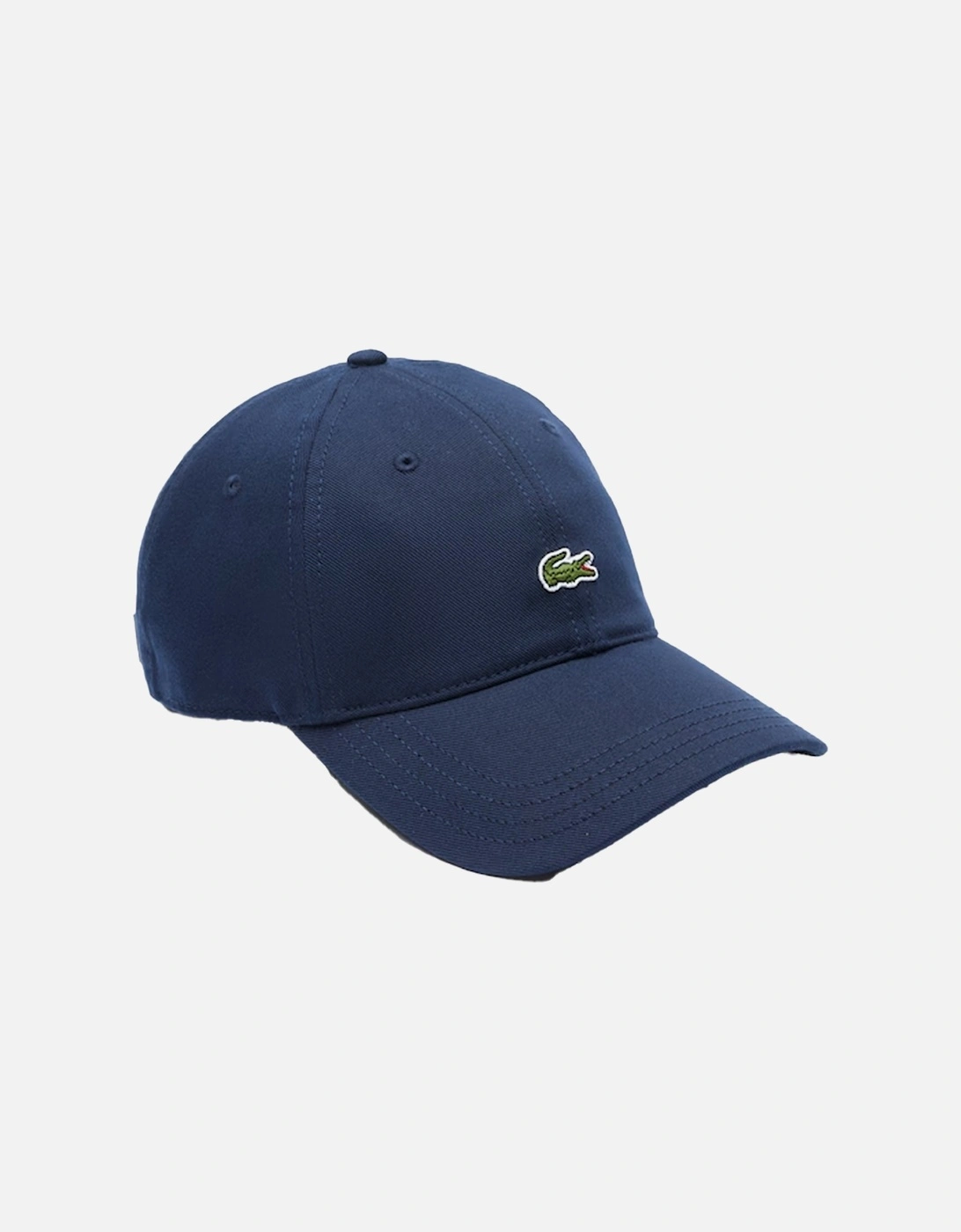Cotton Twill Centre Logo Baseball Cap Navy, 5 of 4