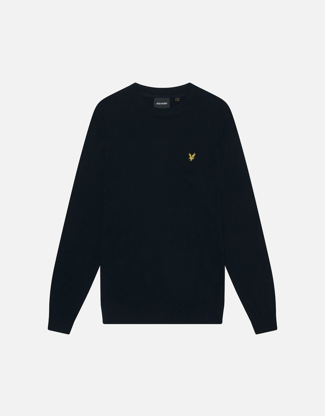Cotton Merino Crew Neck Jumper