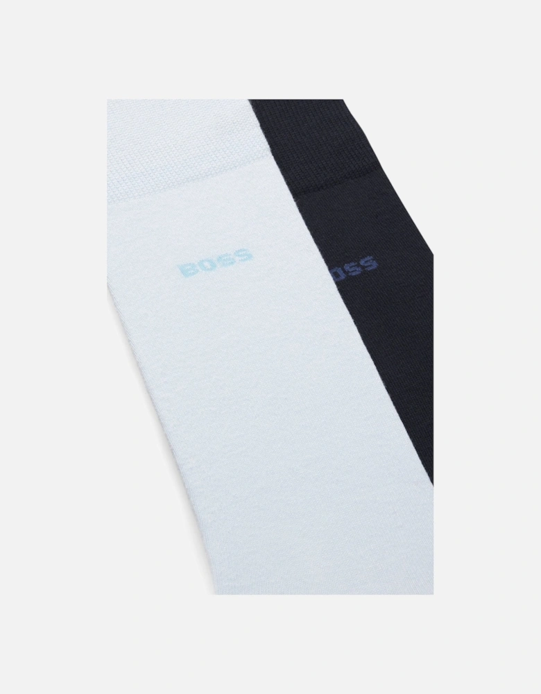 BOSS Black 2P RS Uni CC Socks 533 Light/Pastel Purple