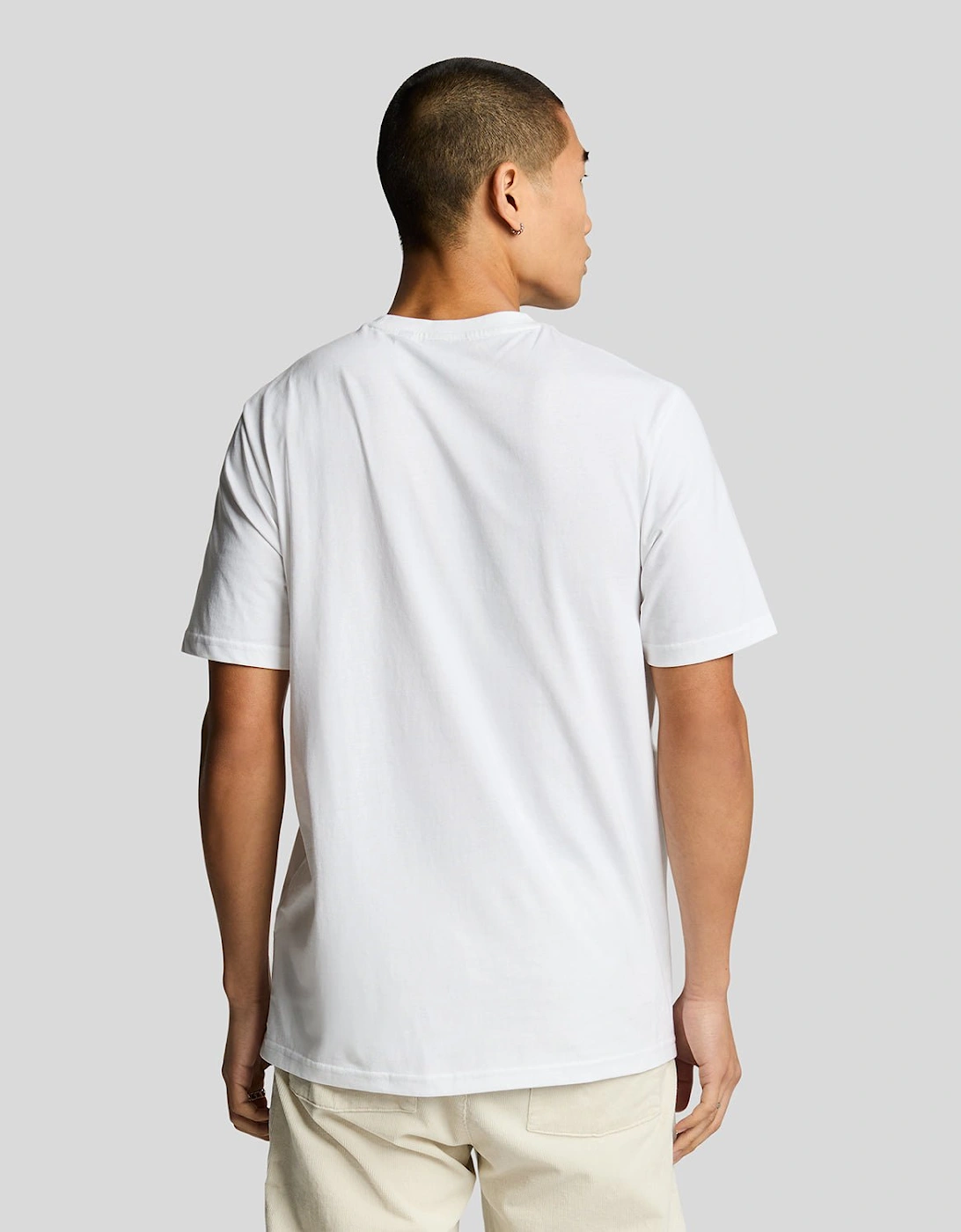 Clamp Labelled Plain T-shirt