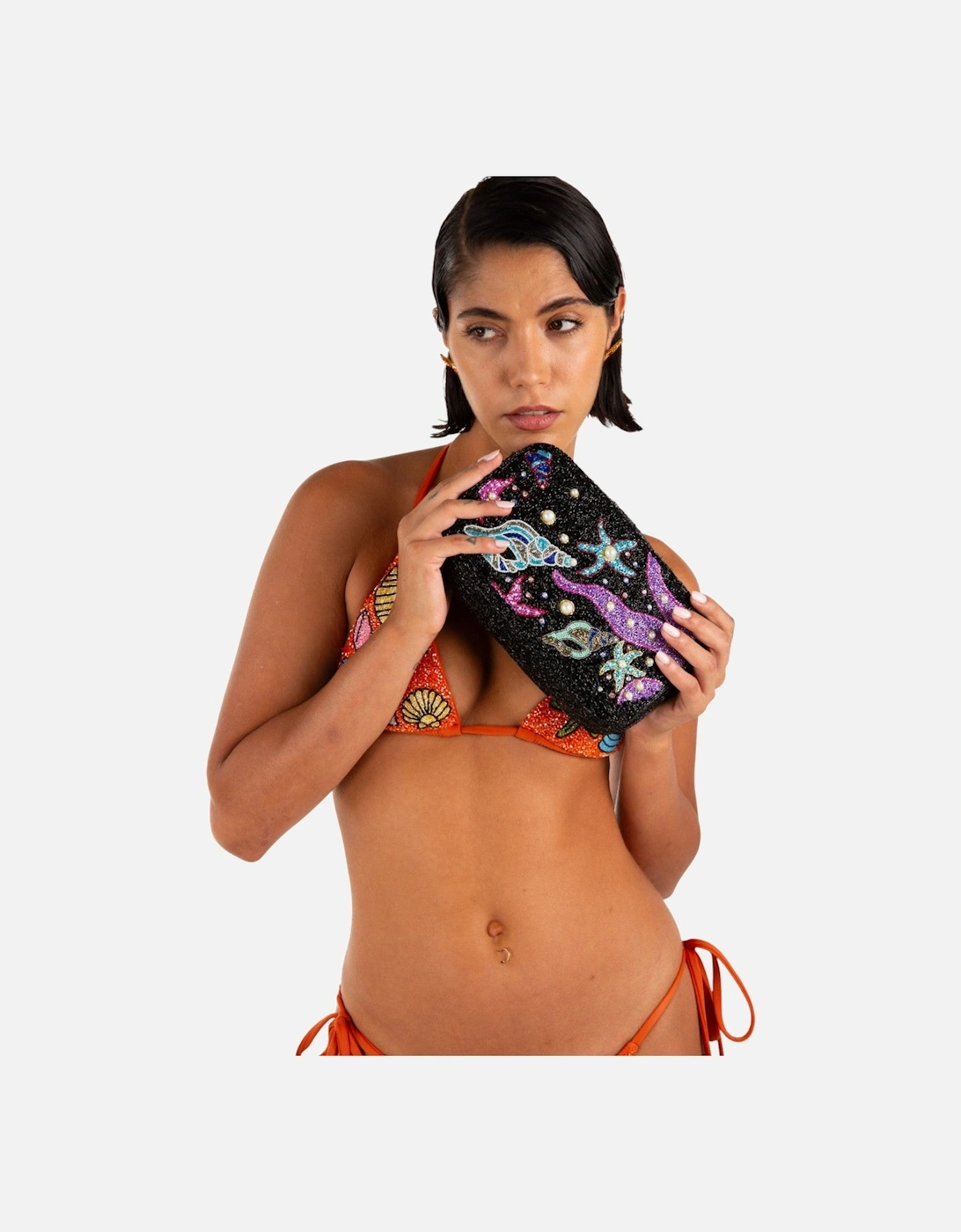 Gilded Coast Pouch - Black