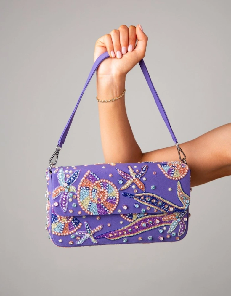 Selene Georgette Bag – Lilac