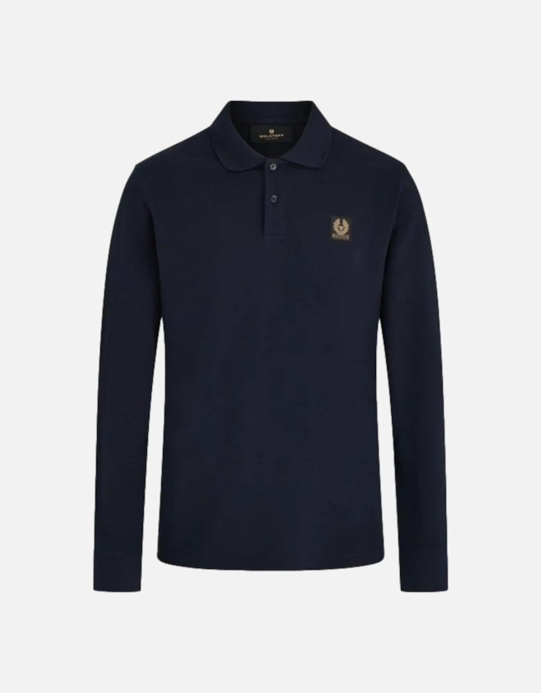 LS Polo Shirt Dark Ink