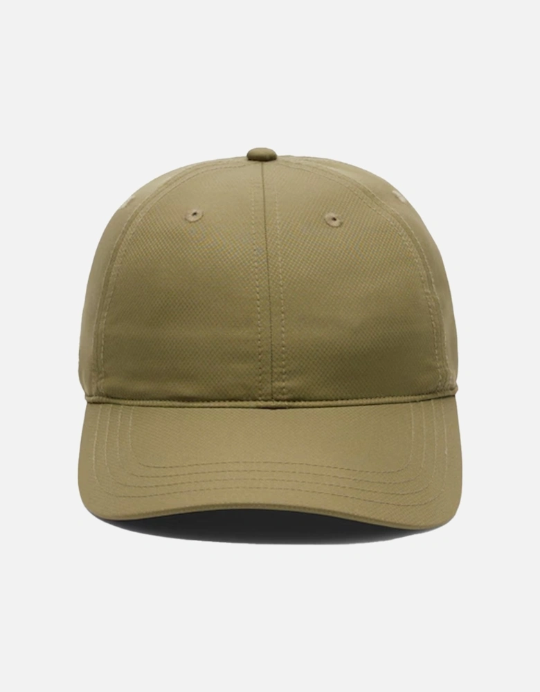 Sport Lightweight Diamond Taffeta Baseball Cap Khaki Green