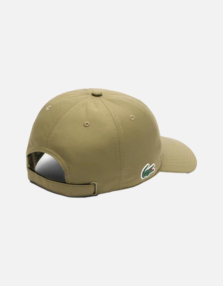 Sport Lightweight Diamond Taffeta Baseball Cap Khaki Green