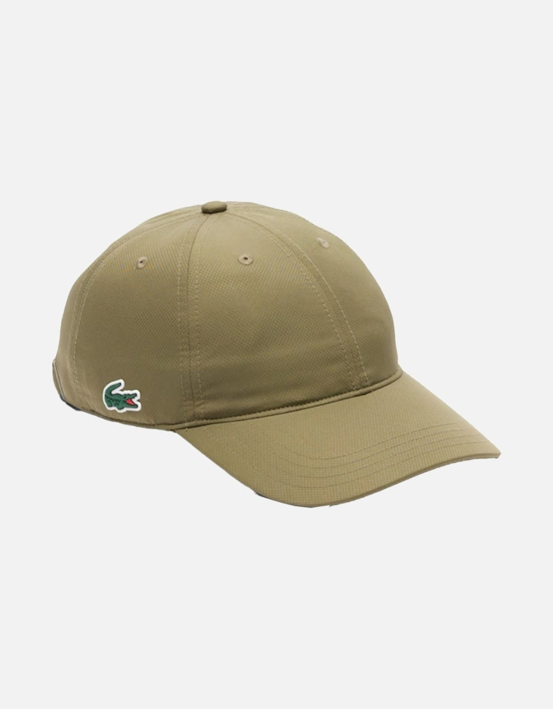 Sport Lightweight Diamond Taffeta Baseball Cap Khaki Green