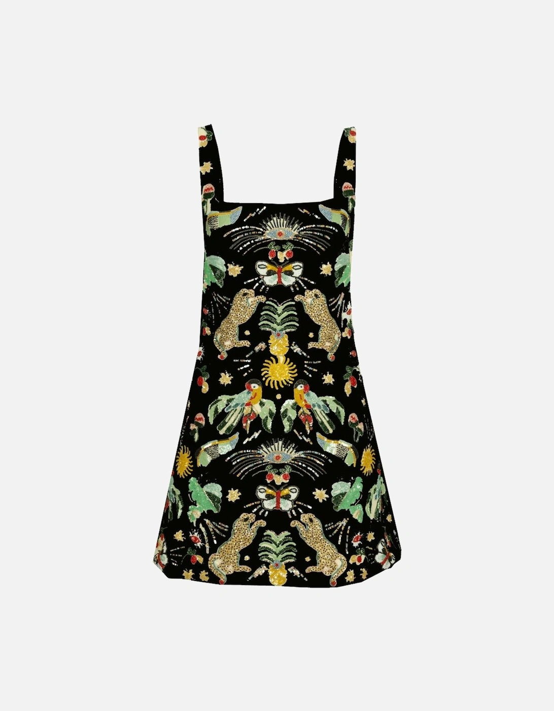 Aurelia Embroidered Luxury Sequin Mini Dress