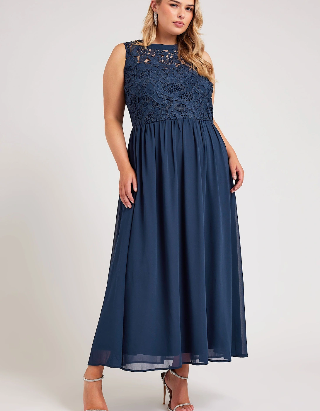 Lace Bodice Maxi Dress, 2 of 1